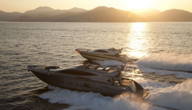 Luxury motor yachts built by Cerri