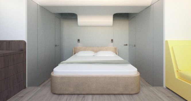 Luxury yacht Brenta 80 DC - Cabin