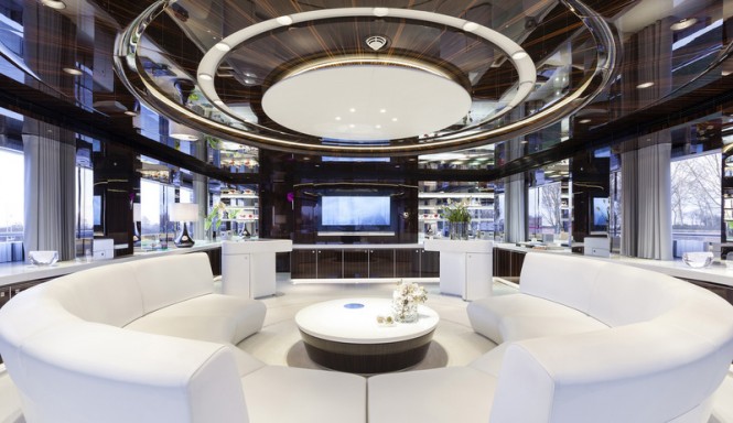Luxury yacht MySky - Saloon