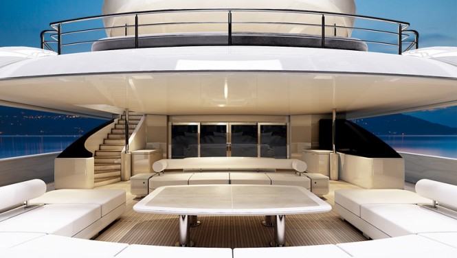 Luxury yacht O'Pari3 - Main Deck