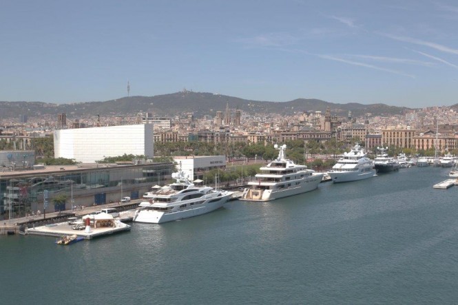 Marina Port Vell - a lovely Barcelona yacht holiday location