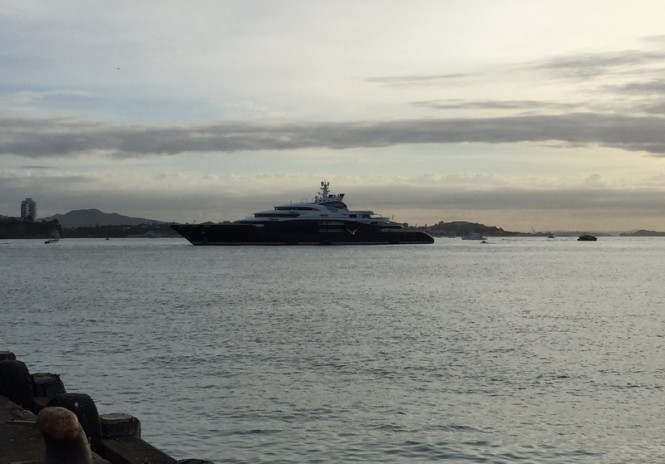 Mega yacht Serene is one of the world's largest private superyachts. Photo from APS NZ NZH