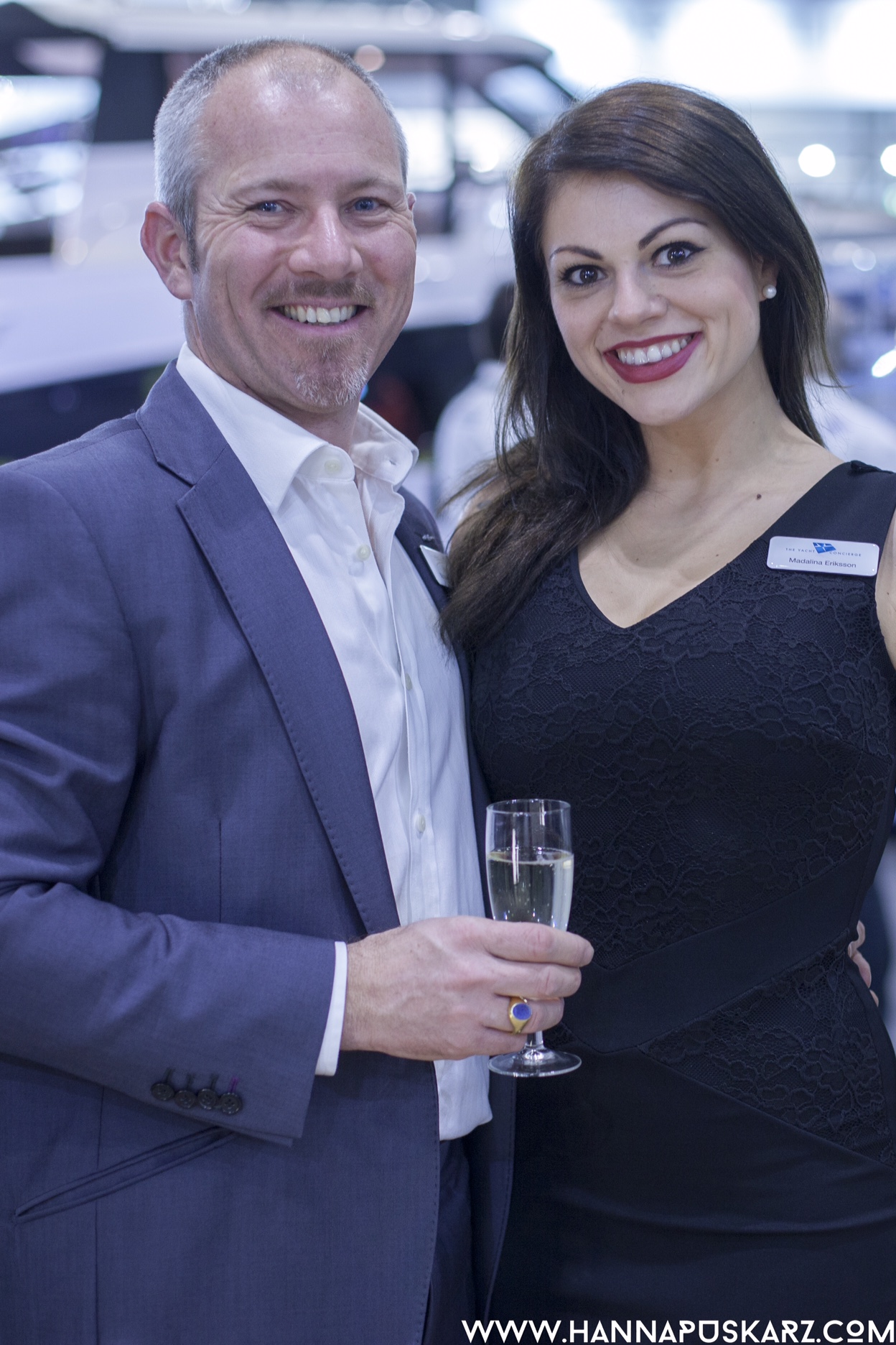 Michael Newton-Woof and Madalina Eriksson