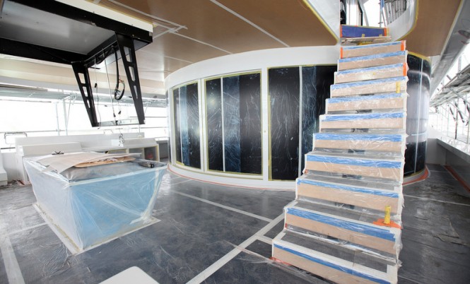 Motor yacht SKY - Interior Refit - Photo by Gregory Scicluna