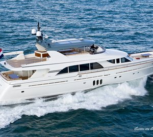 Successful technical sea trials for Guido de Groot-designed Mulder 98 Flybridge super yacht YN1391 