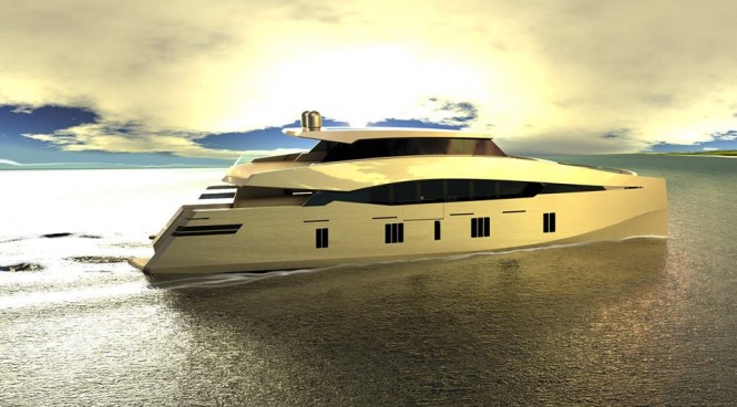 New 115ft super yacht 115 Sunreef Power concept by Sunreef Yachts