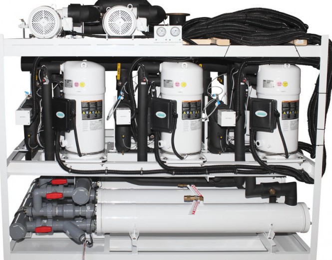 New STS900 Chiller by Dometic for 194’ Trinity Hull T-062 Yacht