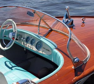 Vintage Riva Junior yacht tender to be auctioned at London Boat Show 2015