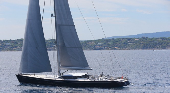 Sailing yacht Blue Papillon - Image by Flypictures