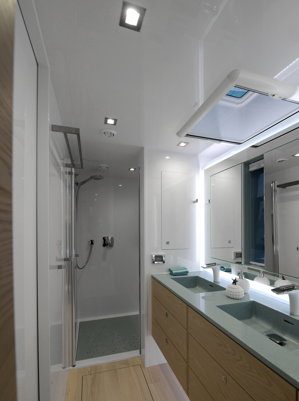 Sailing yacht WildBerry - Bathroom