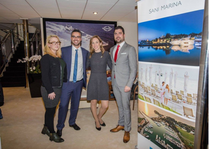 Sani Marina with Sunseeker Hellas at the CWM FX London Boat Show 2015