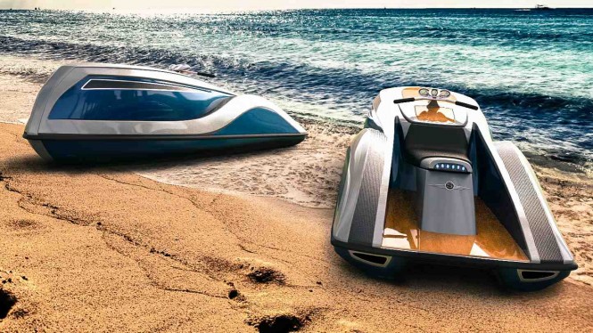 Strand Craft’s V8 Powered Wet Rod™ Watercraft for Mega Yachts 