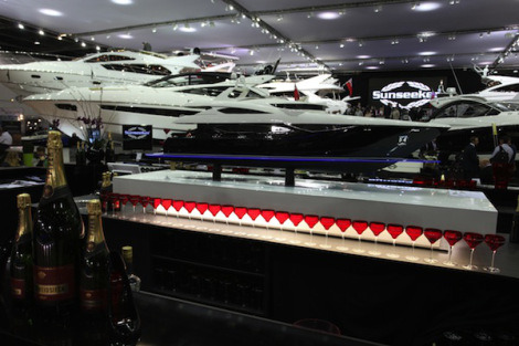Sunseeker is partnering with some exceptional international luxury brands at the London Boat Show