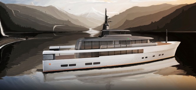 Super yacht CASA concept by Vripack