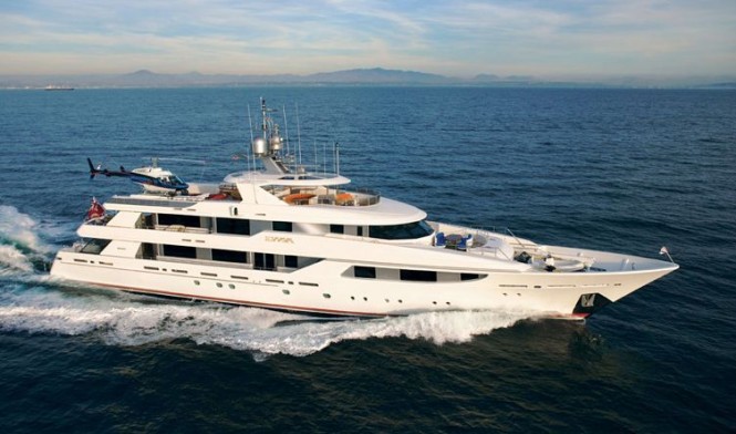 Super yacht EVVIVA - Photo Credit Westport yachts