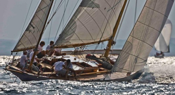 Timeless classics such as Stormy Weather, the S&S 1934 yawl, will compete in the 2015 Rolex Fastnet Race  © Carlo Borlenghi/Rolex