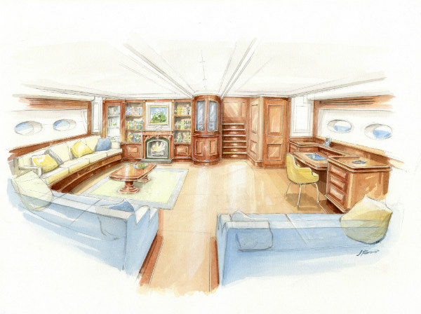 Truly Classic 126ft superyacht - Interior