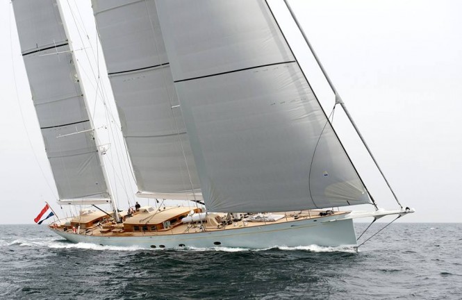 6m super yacht ELFJE (hull 392) by Royal Huisman and Hoek Design