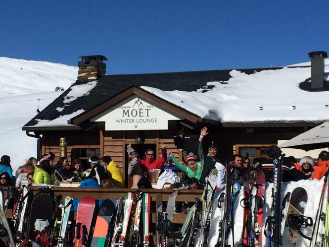 A very successful ski weekend for superyacht captains and crew in Baqueira Beret