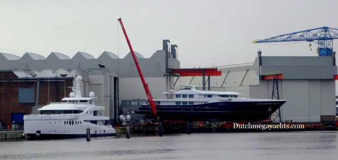 Amels superyacht Madame Kate and Hull 467 Yacht