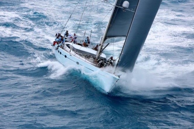 Anthony Todd's Performance Yachts 100, Liara, sailed by Peter Morton (GBR) ©RORC/Tim Wright/Photoaction.com