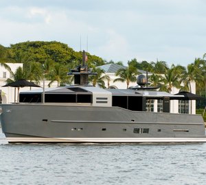 US debut of Arcadia 85 US Edition motor yacht hull #8 at upcoming Miami Yacht Brokerage Show 2015