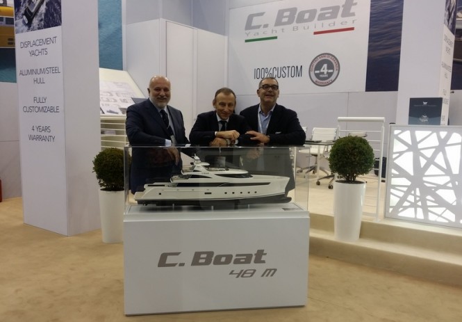 C.Boat Yacht Builder at the 2015 boot Dusseldorf