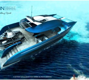 Ardoin Yacht Design catamaran DEEP BLUE concept among IY&A Awards 2015 Finalists