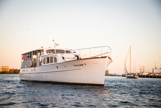Classic motor yacht FULL MOON