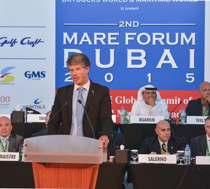 Gulf Craft CEO speaks at Dubai Mare Forum 2015 