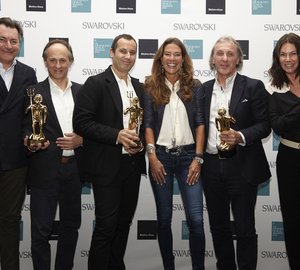 Perini Navi mega yacht GRACE E multi-awarded at 2015 Showboats Design Awards