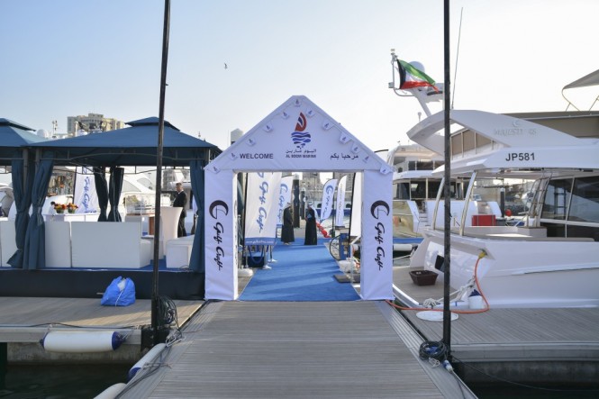 Gulf Craft at the Kuwait Yacht Show 2015
