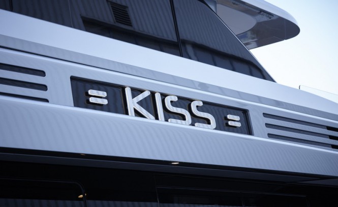 Kiss superyacht