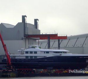 Photos: New 55m LE 180 motor yacht Hull 467 launched by Amels
