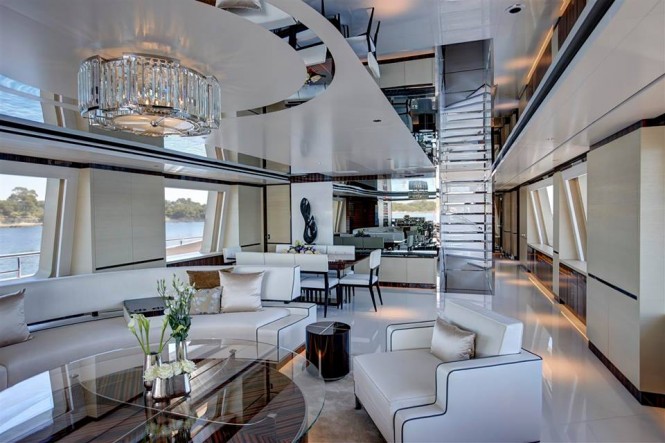 Luxury motor yacht COMO - Interior