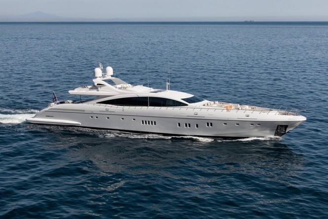 Luxury motor yacht Moonraker