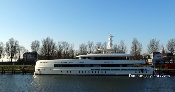 Luxury motor yacht SIBELLE