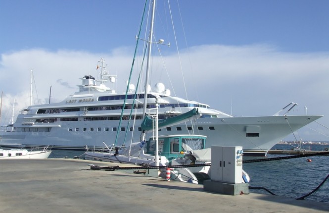 Luxury superyacht Lady Moura in Palma
