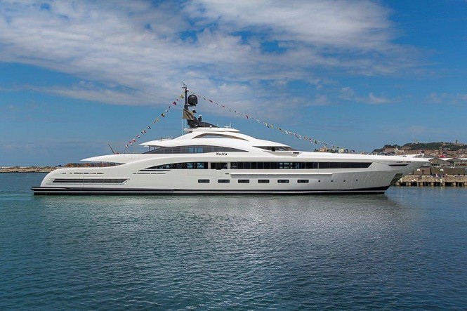 Luxury superyacht YALLA by CRN