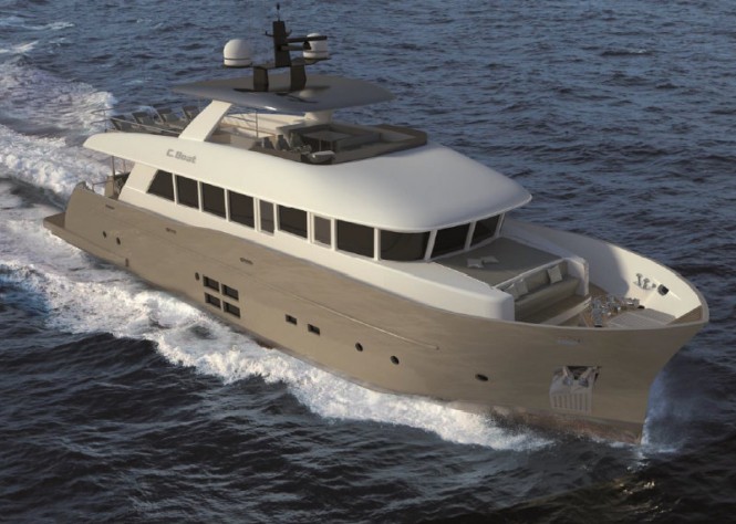 Luxury yacht C.Boat 27SC - S Version 