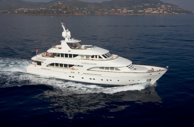 Moonen 124 charter yacht Northlander to be displayed at the 2015 Miami International Boat Show