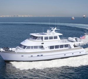 New Outer Reef 86’ Deluxbridge motor yacht Hull no. 2016 under construction