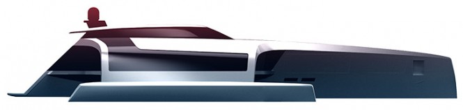New superyacht 150 Sunreef Power Trimaran Concept - Profile