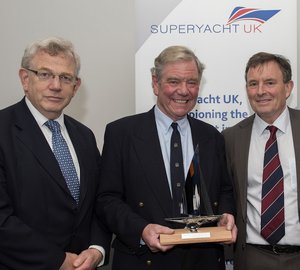 Piers Wilson receives inaugural Superyacht UK Lifetime Achievement Award