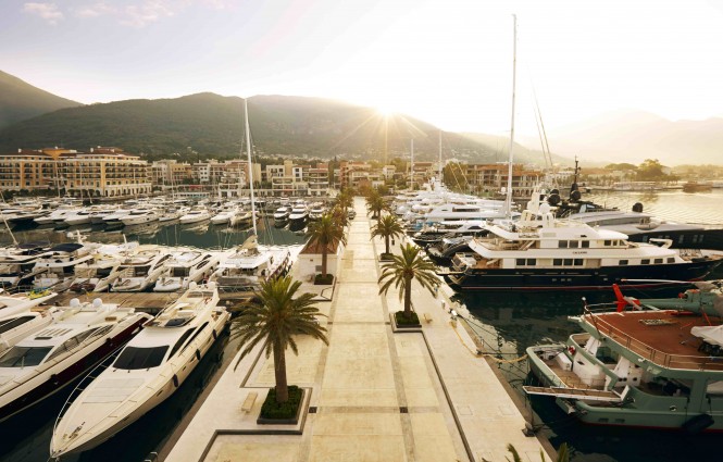 Porto Montenegro - a beautiful Montenegro yacht holiday destination