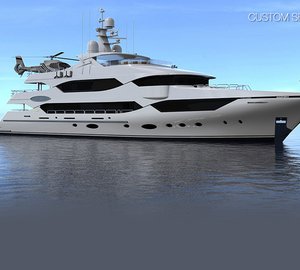 New 43m Custom Series motor yacht MISSING LINK launched by Christensen Shipyards