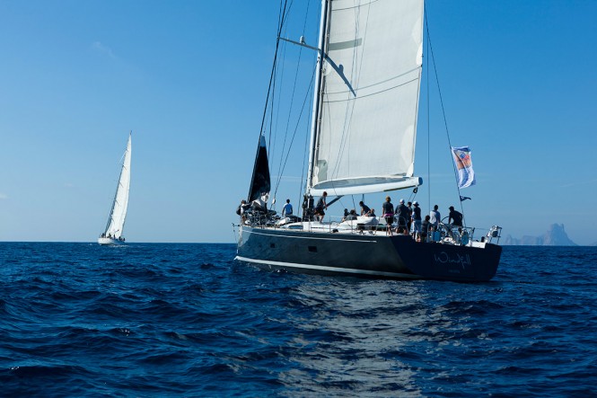 Sailing yacht Windfall at the 2014 Ibiza Rendezvous Superyacht Regatta