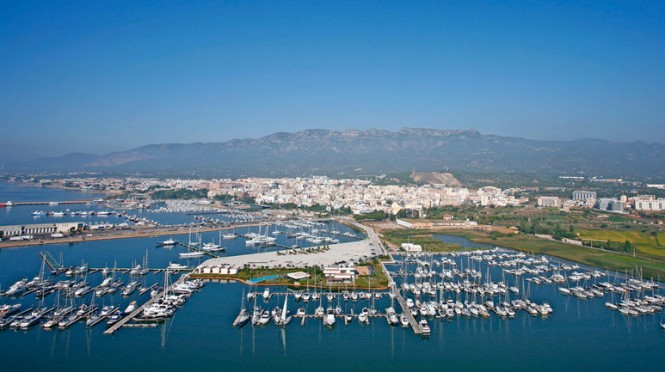 Sant Carles Marina, a beautiful Spain yacht vacation destination - Image credit to MDL Marinas