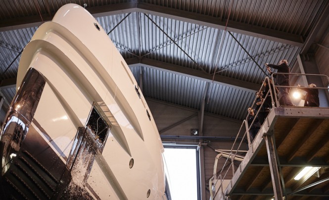 Superyacht Sibelle - Launching Ceremony - Photo by Dick Holthuis Superyacht Sibelle - Launching Ceremony - Photo by Dick Holthuis