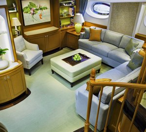 Two Neptunes for sailing yacht WISP with interior design by Rhoades Young